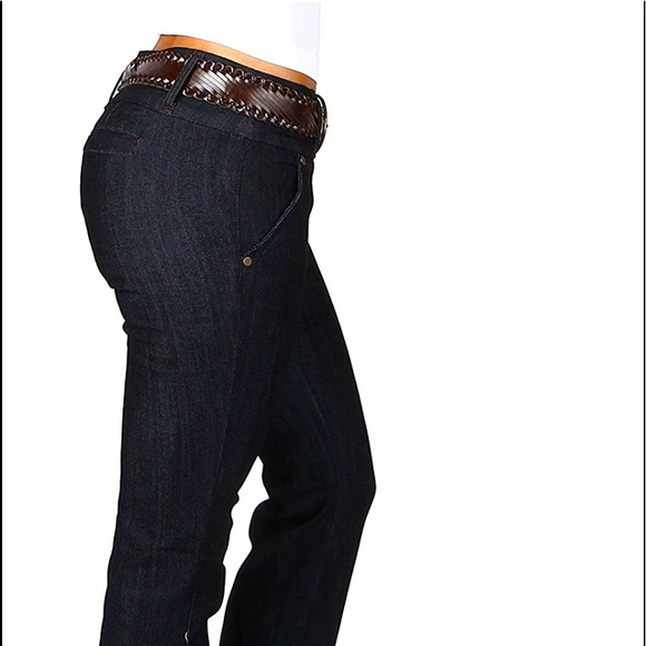 BoomBoom Bootie Sculpt Dark Indigo Low Rise Flares - Picture 6 of 16